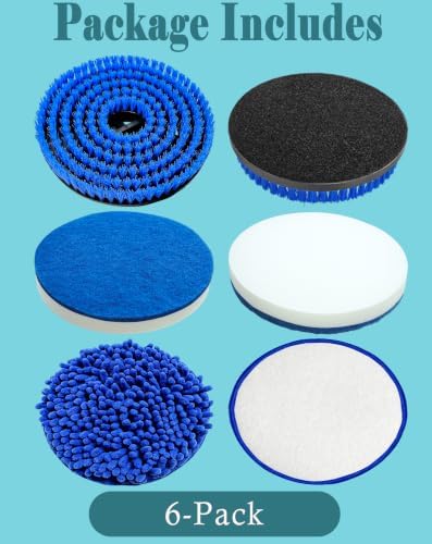 6-Pack Replacement Brush & Pads Compatible - Image 5