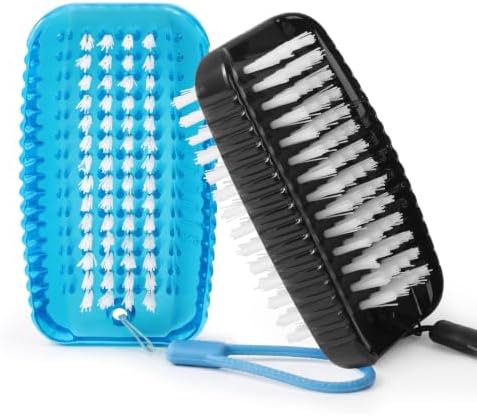 Nail Brush for Cleaning Fingernails, Larbois 2 Pack Deep Cleaning Fingernail by Larbois