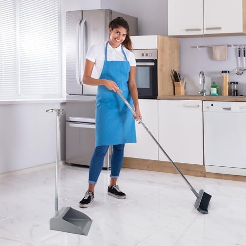 Nosiny 6 Broom with Dustpan Combo Set with 48 Inches Long Handle - Image 7