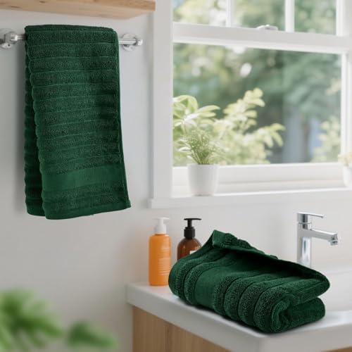 Jacquotha 2-Pack Hand Towels Ribbed – Kitchen & Bathroom - Image 3