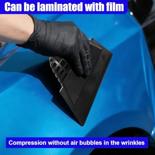 Small Squeegee, Soft Rubber PPF Car Window Tint Squeegee, Vinyl Wrap Scraper - Image 4