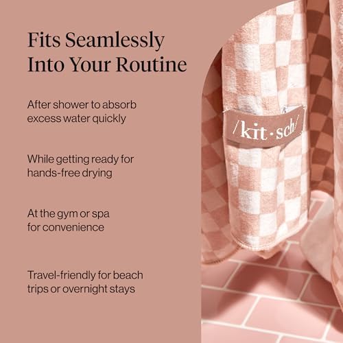 Kitsch XL Microfiber Hair Towel Wrap - Image 6