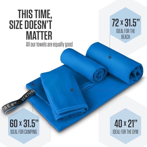 VENTURE 4TH Quick Dry Microfiber Towel - Image 3