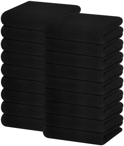 Homaxy 100% Cotton Waffle Weave Kitchen Dish Towels 18-Pack by Homaxy