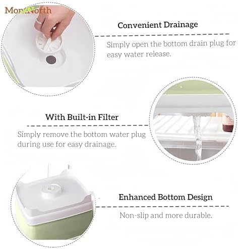 Collapsible Wash Basin 9L, Foldable Dish Tub - Image 6