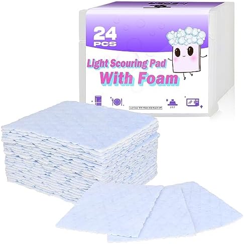 24 Pack Scouring Scrub Pad Singles by i-SPER