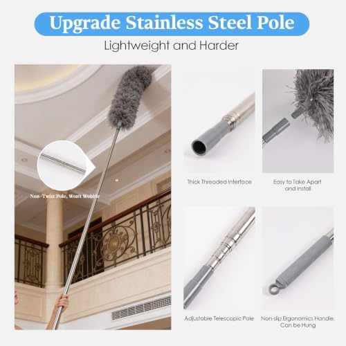 Microfiber Feather Duster Kit - Image 4