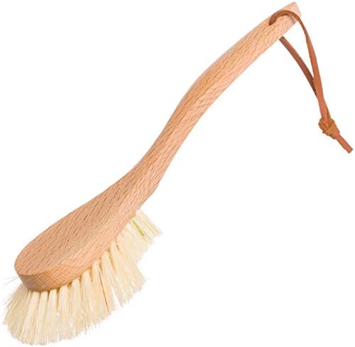Redecker Dish Brush, Tampico Fiber, Curved – Extra Large Head by Redecker