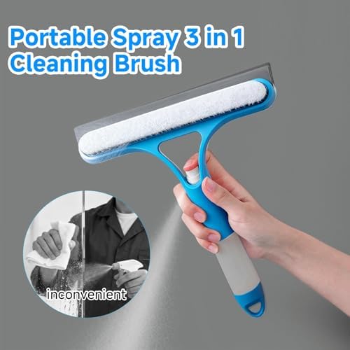 3 in 1 Glass Cleaner for Shower Car Window Squeegee - Image 3