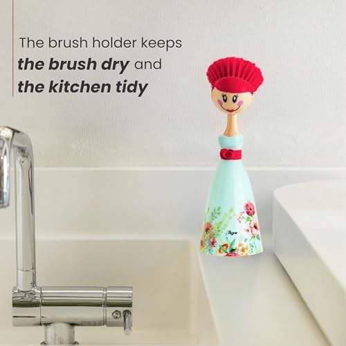Vigar Dolls Dish Brush with Holder - Image 6