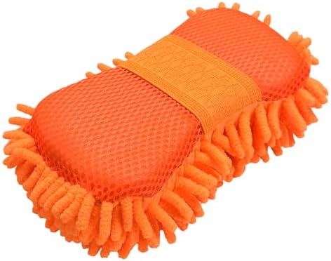 Microfiber Car Wash Sponge, Scratch-Free Vehicle Washing Mitt by Unknown