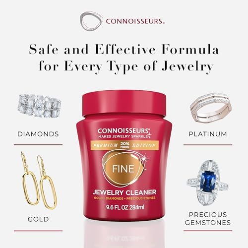 CONNOISSEURS Premium Edition Jewelry Cleaner, Value Size 9.6oz - Image 4