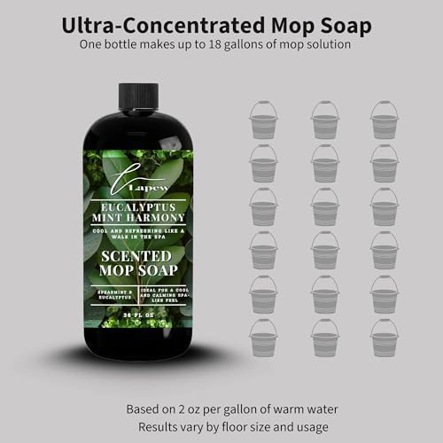 Lapew Eucalyptus Mint Scented Mop Soap - Image 4