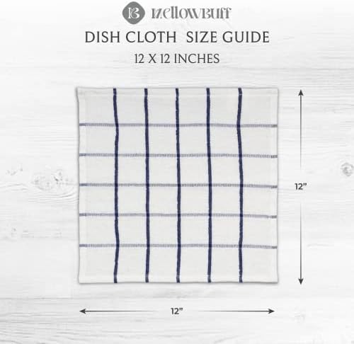 100% Cotton Terry Dish Cloth & Dish Towel, 6 Pack, Super Soft and Absorbent - Image 4