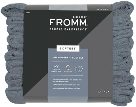Fromm Softees Microfiber Salon Hair Towels by Fromm