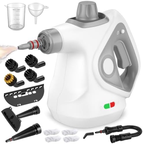 Handheld Steam Cleaner for Home, Pressurized Portable Steamer for Cleaning by UniqueSpookyDesigns