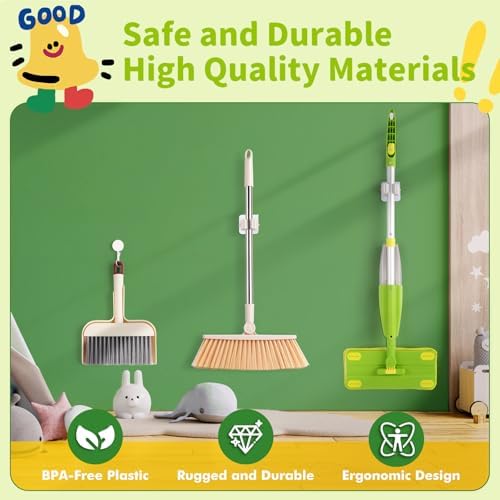 Kids Spray Mop, Toddler Mop Cleaning Set, Real Working Mini Mop & Kids Broom - Image 5