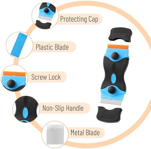 Bates- Razor Blade Scraper Set, 3 Pack, Razor Scraper Set - Image 5