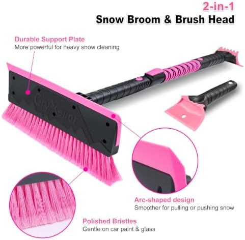 48 Inch Extendable Snow Brush - Image 4