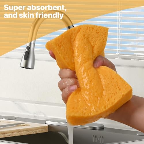 Large Natural Cellulose Sponge, Super Absorbent - Image 3