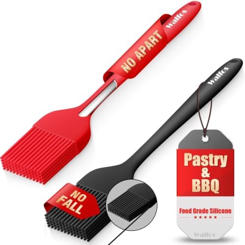 Walfos Pastry Brush, 600℉ Heat Resistant Silicone Basting Small Brush by Walfos