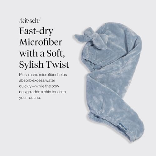 Kitsch XL Microfiber Hair Towel Wrap - Image 3