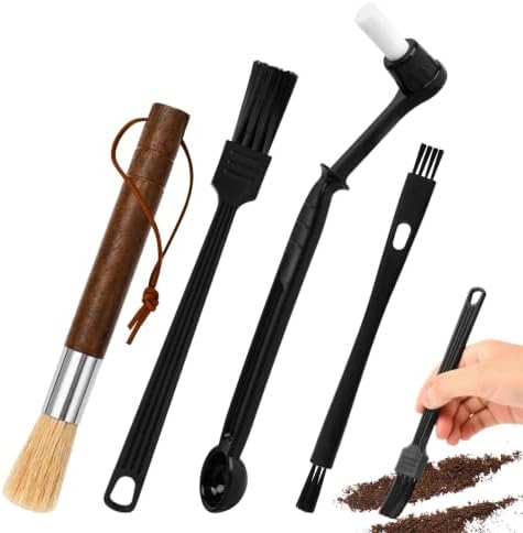 4 Pack Coffee Grinder Cleaning Brush, Professional Espresso Machine Cleaning by Unknown
