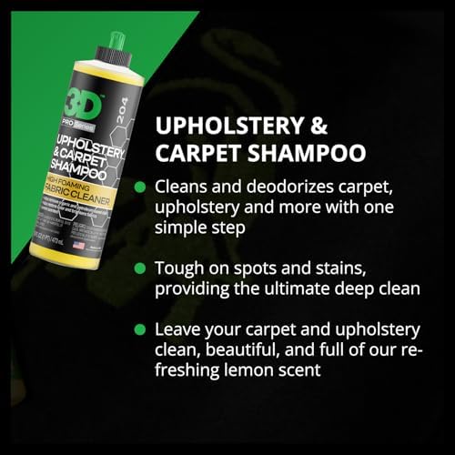3D Upholstery & Carpet Shampoo - Image 4