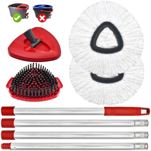 Spin Mop Replacement Head, Base by Heuihm