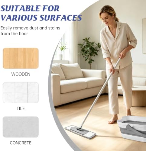 SetSail Collapsible Mop and Bucket Set - Image 7