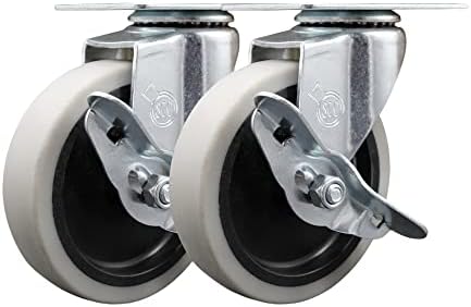 Rubbermaid Mobile Work Center 7734-88 Replacement Swivel Caster by ServiceCasterCorporation