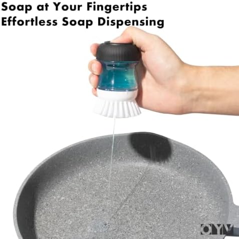 OYV Soap Dispensing Palm Brush - Image 2