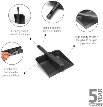 Brabantia Dustpan and Brush Set - Image 2