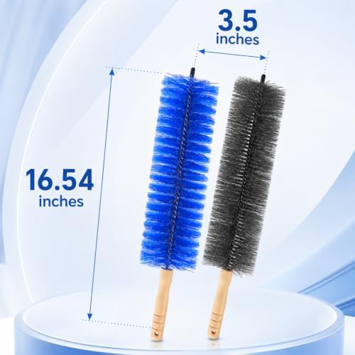 Fan Cleaning Brush, 2026 Bendable Microfiber Head, Reusable Dust Remover - Image 2