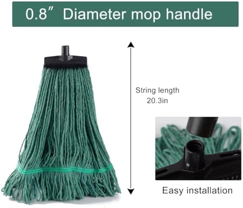 Matthew Large Heavy Duty Mop Head Commercial Replacement - Image 6