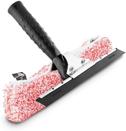 Libman 2-in-1 Window Washer & Squeegee – Premium Microfiber Glass Cleaner by Tribello