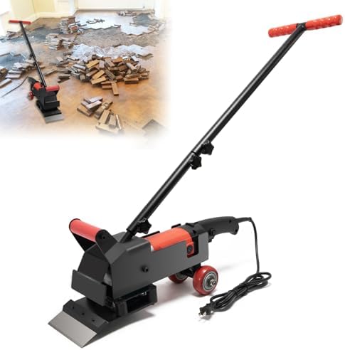 Electric Floor Scraper with 2 Blades, Detachable Handle by Unknown