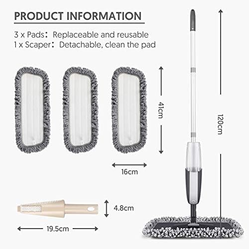 MANGOTIME Spray Mop for Floor Cleaning - Image 3