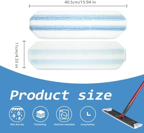 8 Pack Replacement Pads for O Cedar Flat Mop System - Image 6