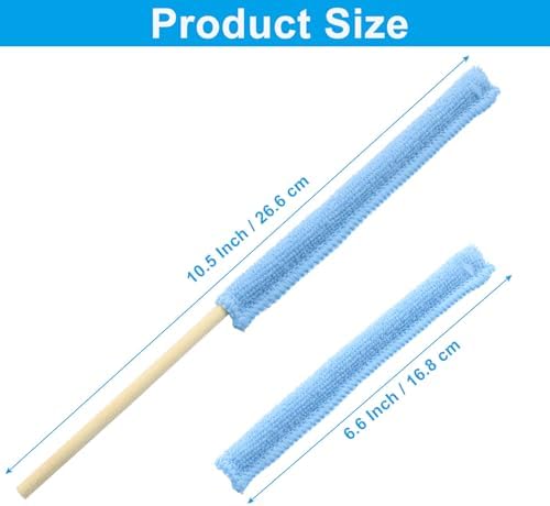 24 Pcs Microfiber Detail Duster Sticks - Image 2
