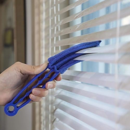 Window Shutter Cleaner Duster Brush, Microfiber Window Blind Cleaning Tool - Image 4