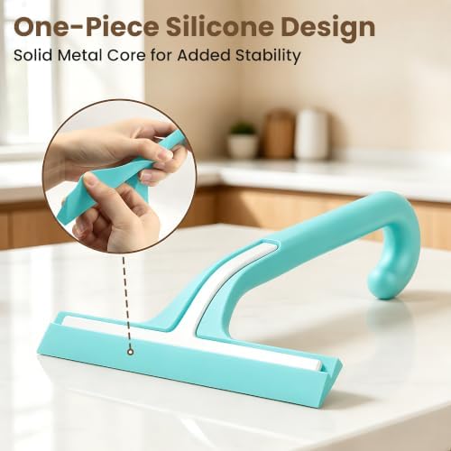 10 Inch Silicone Shower Squeegee - Image 5