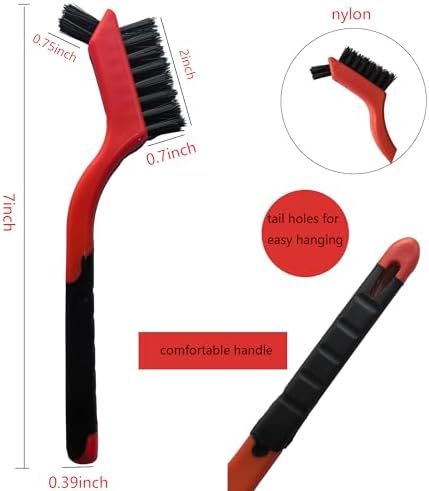 6-Pack Nylon Cleaning Brushes - Image 2