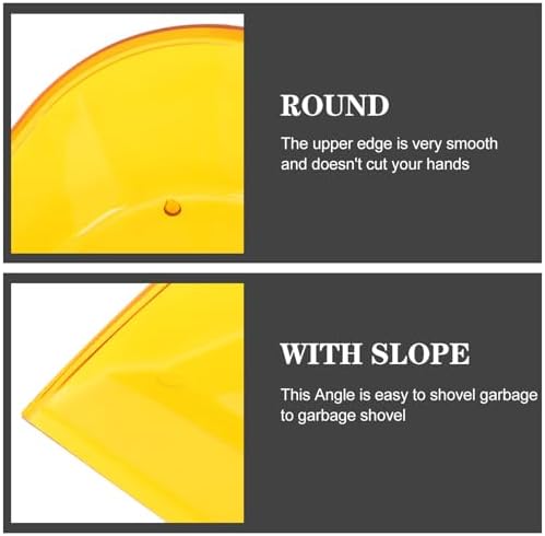 Ipetboom Handheld Garbage Dustpan Handle Heavy-Duty Plastic Cleaning Tool - Image 4