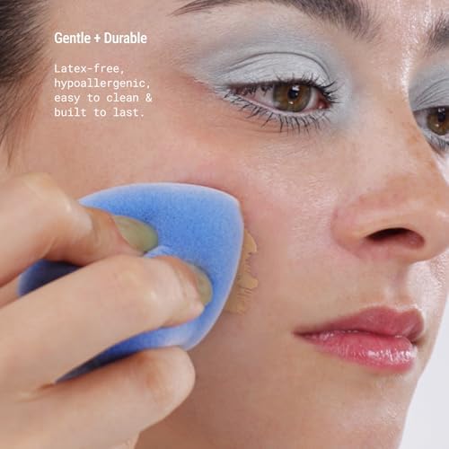 JUNO & Co. Microfiber Makeup Sponge, Dual Layer Technology - Image 6
