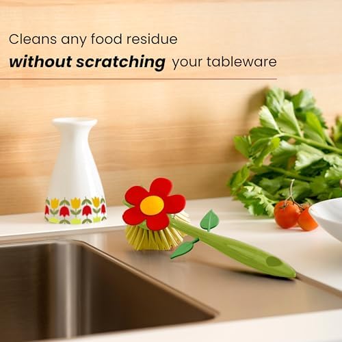Vigar Flower Power Dish Brush - Image 4
