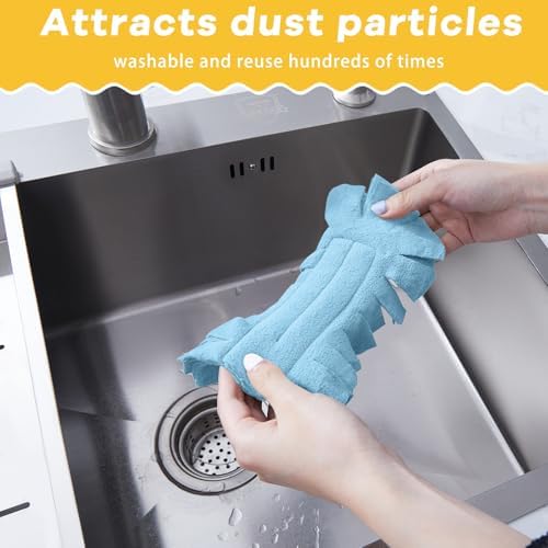 12 Pcs Reusable Duster Refills Washable Pads - Image 5