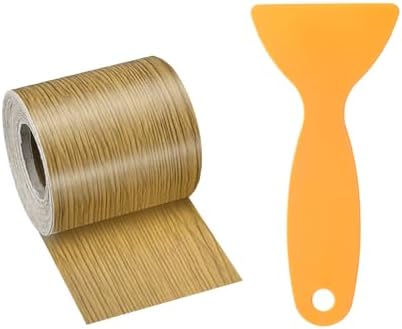 HARFINGTON Wood Grain Repair Tape 2" x 33ft Self Adhesive Repair Patch by HARFINGTON