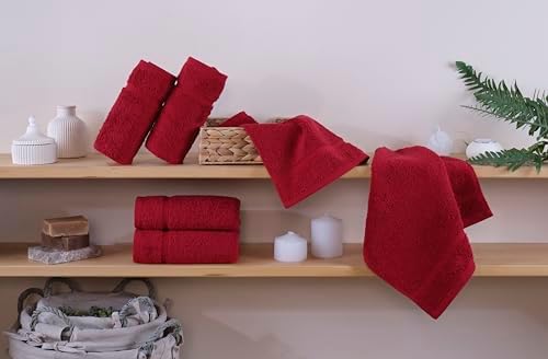 Hawmam Linen Wash Cloths, Turkish Cotton Washcloths, 4 Pack - Image 5