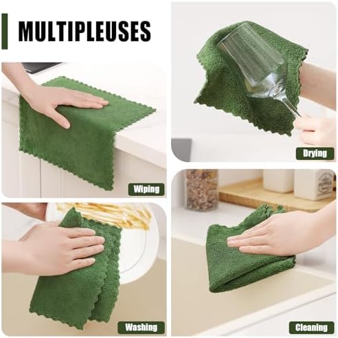 Kitinjoy 24 Pack Kitchen Cloths Dish Towels - Image 6